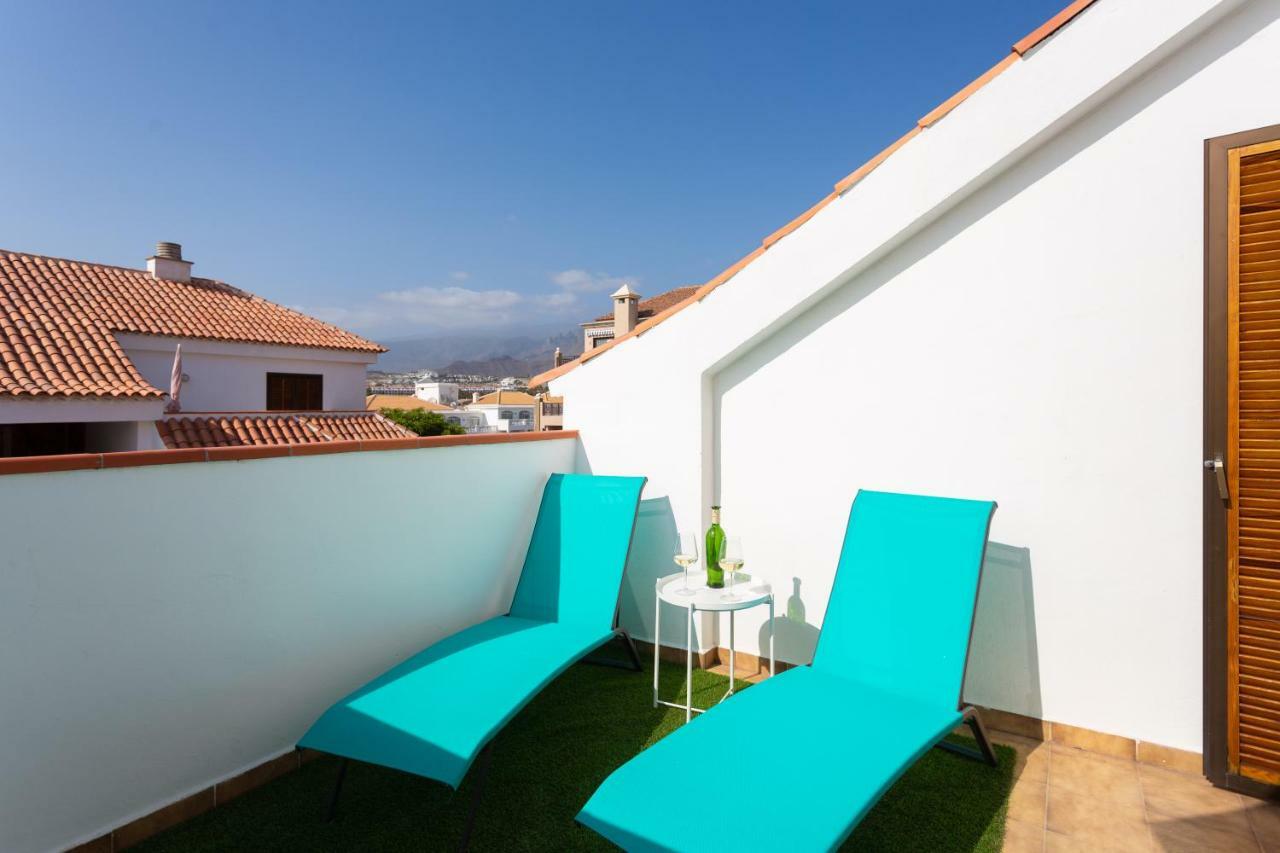 "Las Dos Terrazas": Atico En Complejo Residencial Playa de las Américas Eksteriør billede